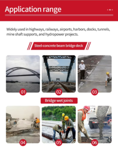 sleeve grouting materials for prefabricated buildings high strength cement modern construction basement