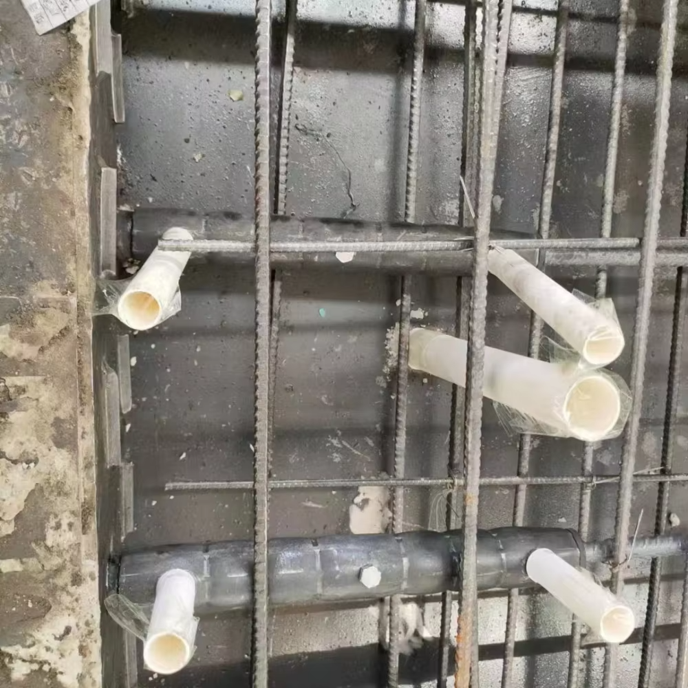 durable all steel grouting sleeves gray finish for prefabricated buildings warehouses offices modern industrial construction durable all steel grouting sleeves gray finish for prefabricated buildings warehouses offices modern industrial construction