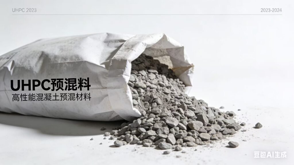 self leveling uhpc dry mix high toughness long life engineering concrete