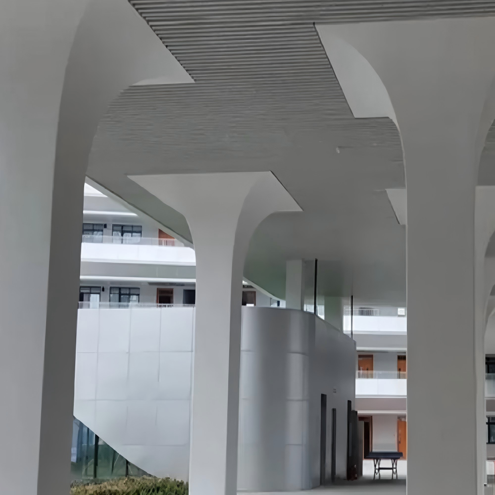 architectural grade white uhpc100b for aesthetic cladding, facades & decorative elements