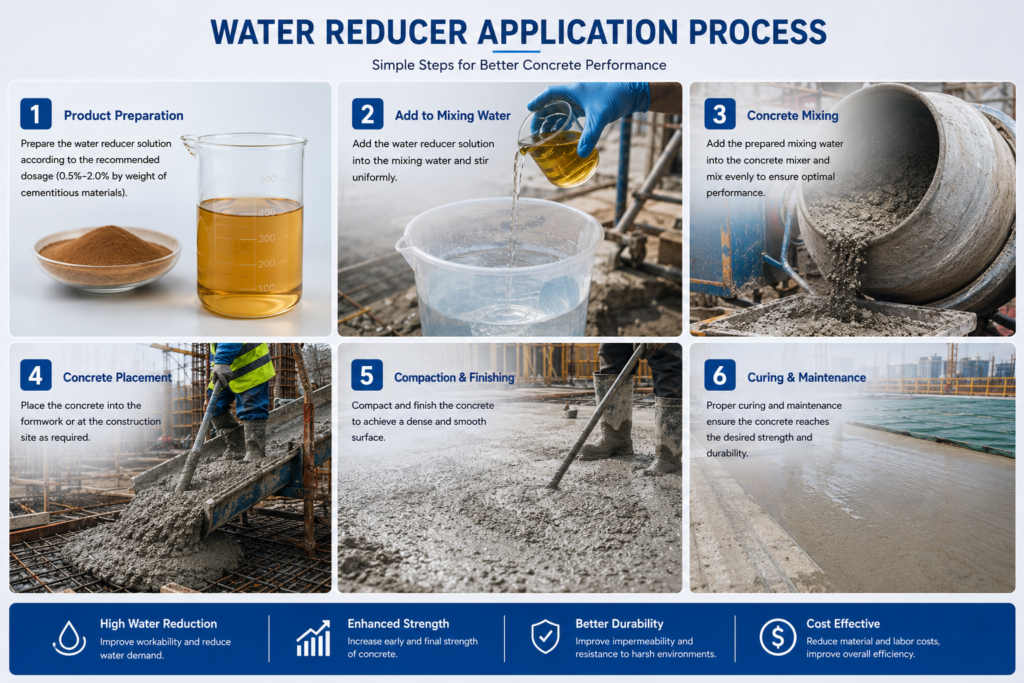 Polycarboxylate vs. Naphthalene Superplasticizer: The Ultimate Technical Comparison Guide for Concrete Durability Methods for Using Water-Reducing Admixtures