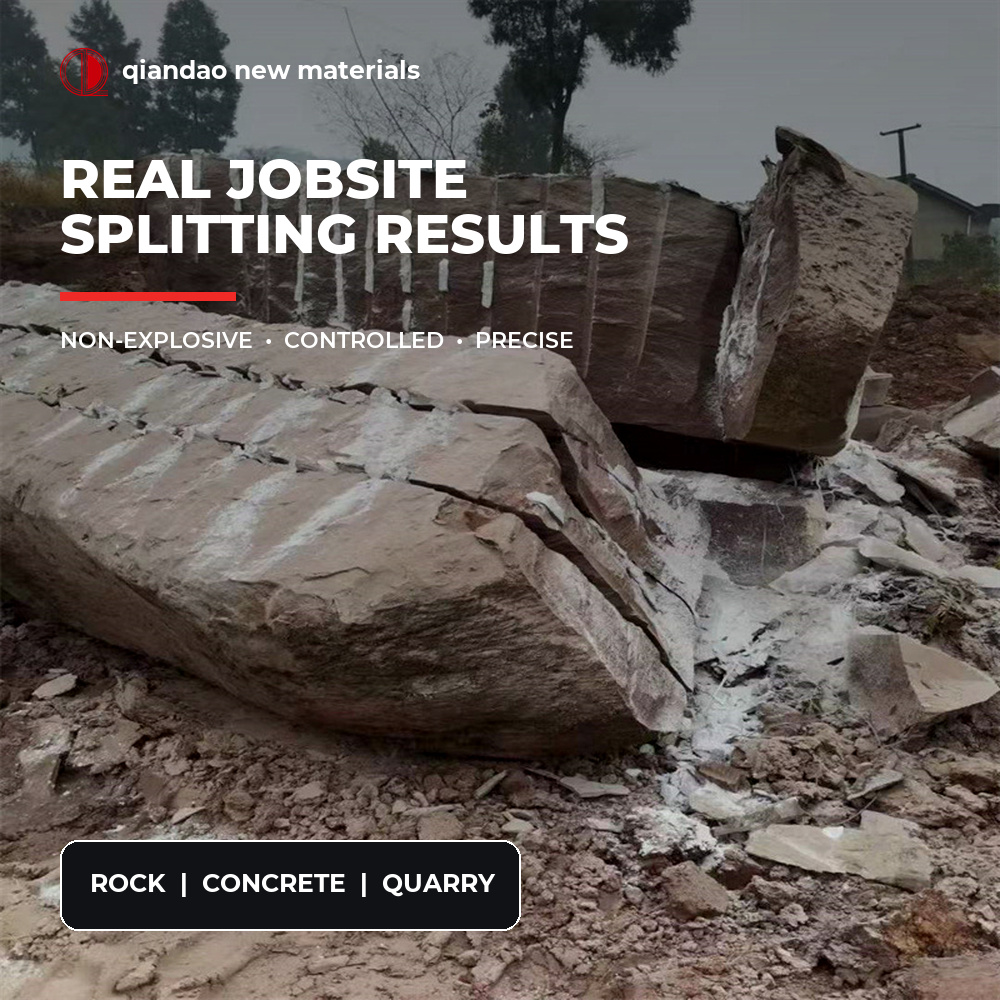 Soundless Cracking Agent for Rock & Concrete | qiandao - Image 6