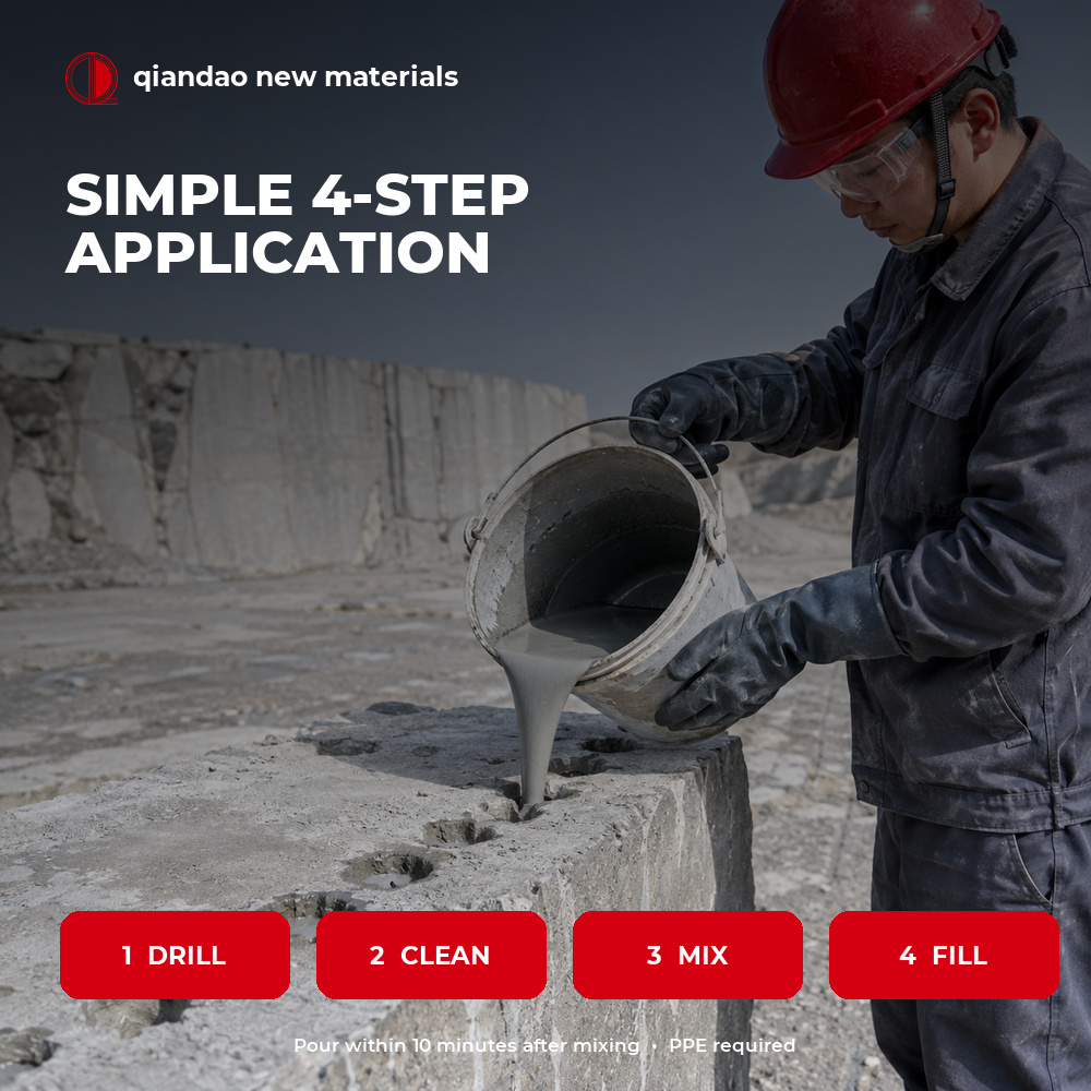 Soundless Cracking Agent for Rock & Concrete | qiandao - Image 3